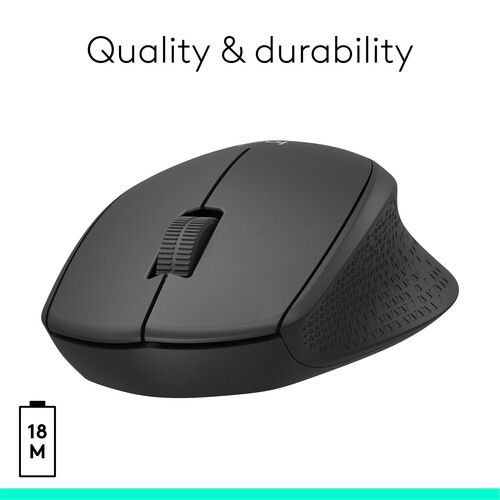 로지텍 Logitech M330 Silent Wireless Mouse (Black)