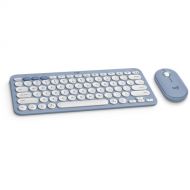 Logitech Pebble 2 Wireless Keyboard and Mouse Combo for Mac (Tonal Blue)