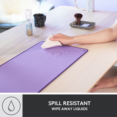 로지텍 Logitech Studio Series Desk Mat (Lavender)