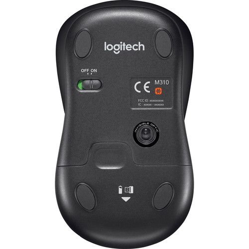 로지텍 Logitech M310 Wireless Mouse (Black)