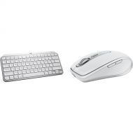 Logitech Wireless MX Keys Mini & MX Anywhere 3 Mouse for Mac Bundle (Pale Gray)