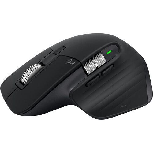 로지텍 Logitech MX Mechanical Wireless Keyboard & MX Master 3S Mouse Set (Clicky Switches, Black)