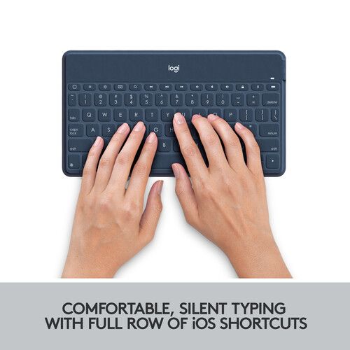 로지텍 Logitech Keys To Go Keyboard for iPad (Classic Blue)