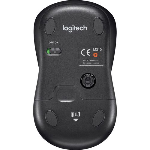 로지텍 Logitech M310 Wireless Mouse (Silver)