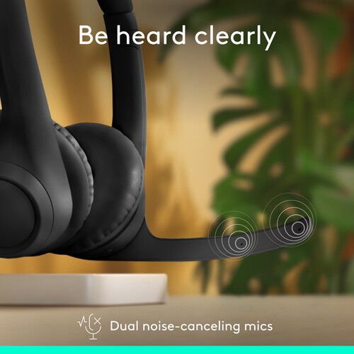 로지텍 Logitech Zone 300 Wireless Headset (Midnight Black)