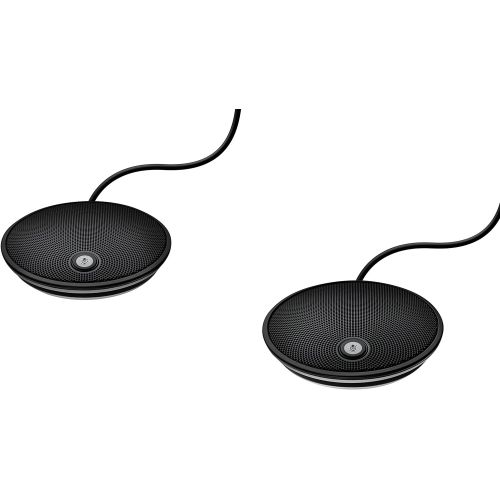 로지텍 [아마존베스트]Logitech Group Video Conferencing Bundle with Expansion Mics for Big Meeting Rooms