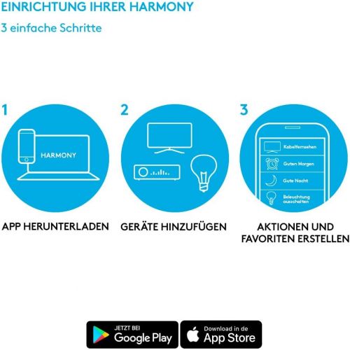 로지텍 [아마존 핫딜]  [아마존핫딜]Logitech Harmony Elite Remote Control, Hub und App - Touchscreen Fernbedienung