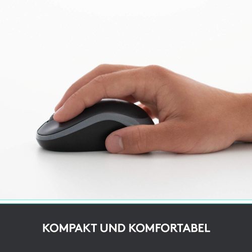 로지텍 [아마존 핫딜]  [아마존핫딜]Logitech M185 schnurlos Maus (USB, kompatible mit Windows, Mac, Linux) red