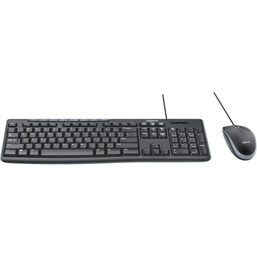 로지텍 Logitech Media Combo MK200 Full-Size Keyboard and High-Definition Optical Mouse