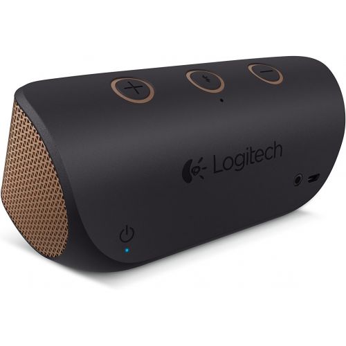 로지텍 Logitech X300 Portable Mobile Bluetooth Wireless Speaker - Black & Copper