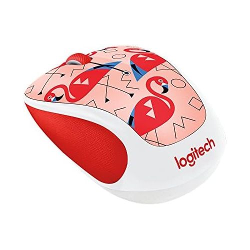 로지텍 Logitech - M325c Wireless Optical Mouse - Flamingo