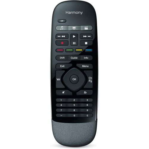 로지텍 Logitech Harmony Smart Control with Smartphone App and Simple All in One Remote - Black