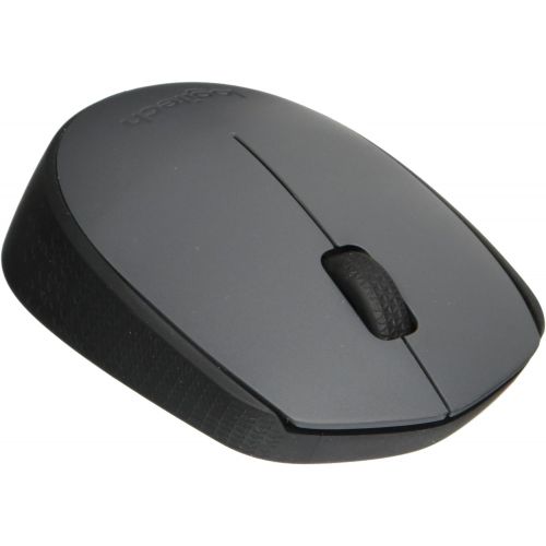 로지텍 Logitech M170 Wireless Mouse  for Computer and Laptop Use, USB Receiver and 12 Month Battery Life, Gray