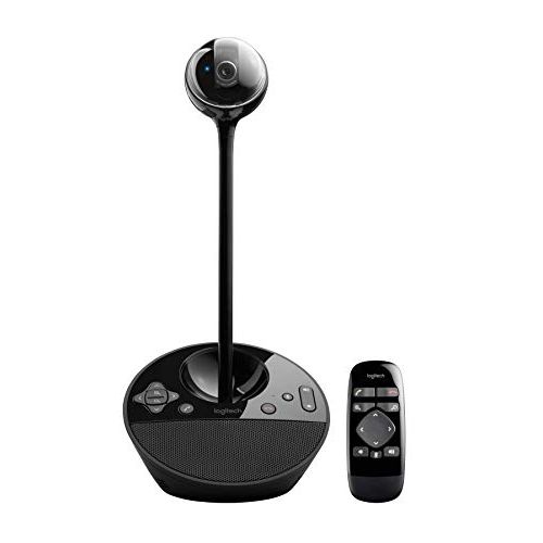 로지텍 Logitech Conference Cam BCC950 Video Conference Webcam, HD 1080p Camera with Built-In Speakerphone