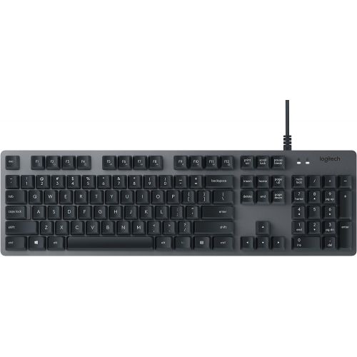 로지텍 Logitech K840 Mechanical Keyboard with Romer G mechanical Switches for PC