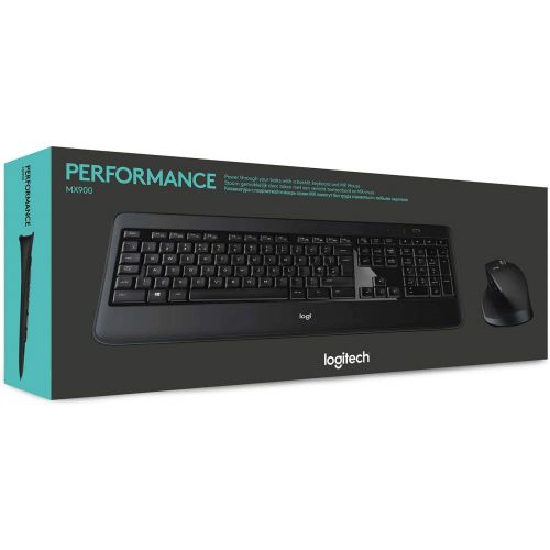 로지텍 Logitech MX900 Performance Premium Backlit Keyboard and MX Master Mouse Combo
