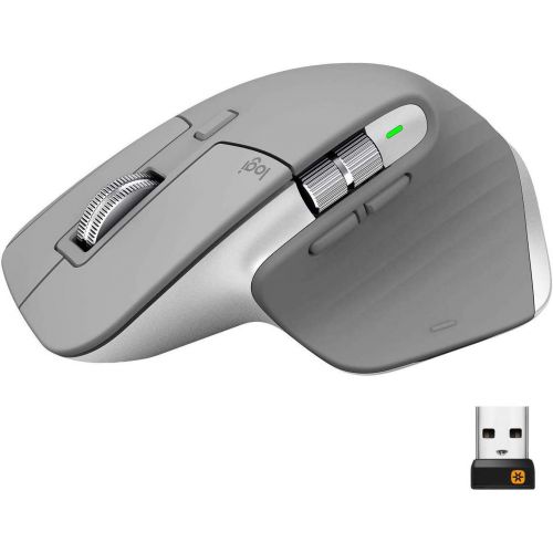 로지텍 Logitech MX Master 3 Advanced Wireless Mouse - Mid Grey