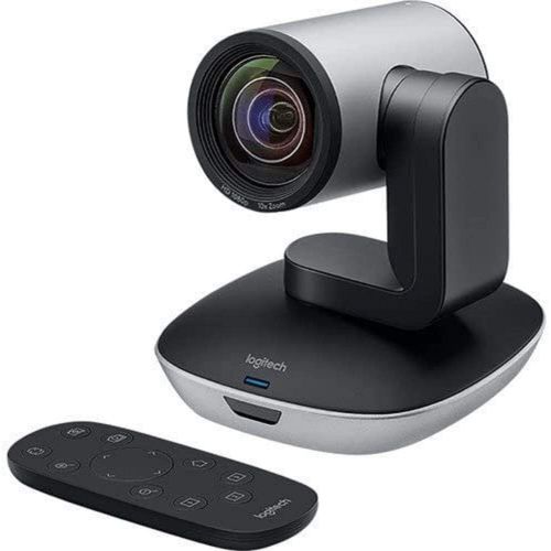 로지텍 Logitech PTZ PRO 2 Video Camera for Conference Rooms, HD 1080p Video - Auto-focus USB Black/Silver