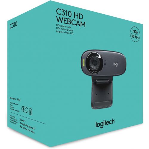 로지텍 Logitech Hd Webcam C310 - Usb - Emea