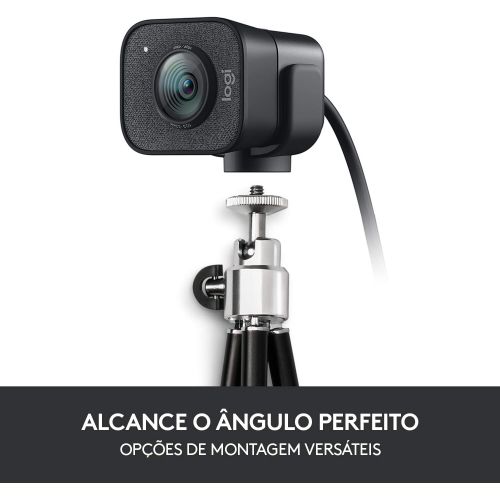 로지텍 Logitech StreamCam Plus Webcam with Tripod mount (Graphite)