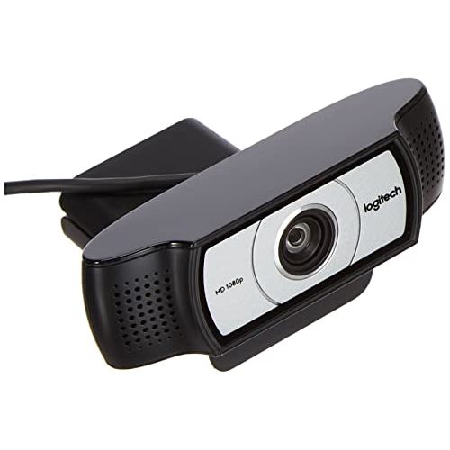 로지텍 Logitech C930c HD Smart 1080P Webcam with Cover for Computer Zeiss Lens USB Video Camera 4 Time Digital Zoom Web cam (Asian Model)