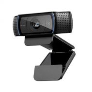 Logitech C920x HD Pro Webcam, Full HD 1080p/30fps Video Calling, Clear Stereo Audio, HD Light Correction, Works with Skype, Zoom, FaceTime, Hangouts, PC/Mac/Laptop/Macbook/Tablet -