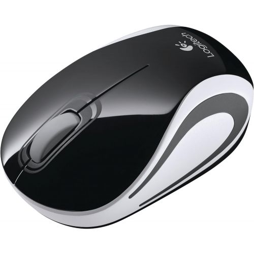 로지텍 Logitech Wireless Mini Mouse M187 Black