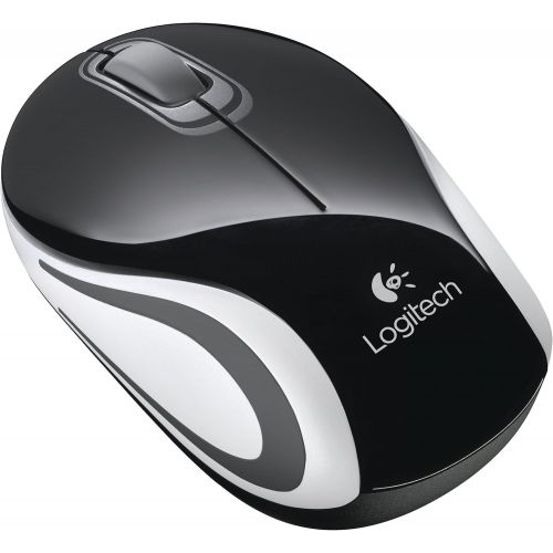 로지텍 Logitech Wireless Mini Mouse M187 Black