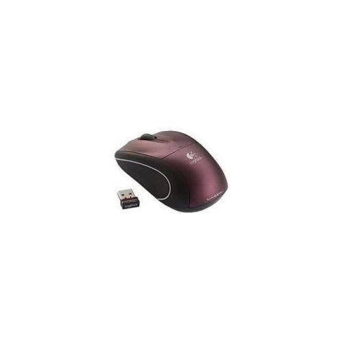 로지텍 Logitech V450 Nano Cordless Laser Laptop Mouse - Plum Purple