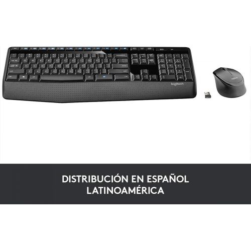 로지텍 Combo Teclado y Mouse Logitech Mk345 Inalambrico