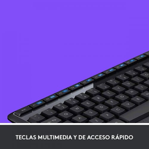 로지텍 Combo Teclado y Mouse Logitech Mk345 Inalambrico