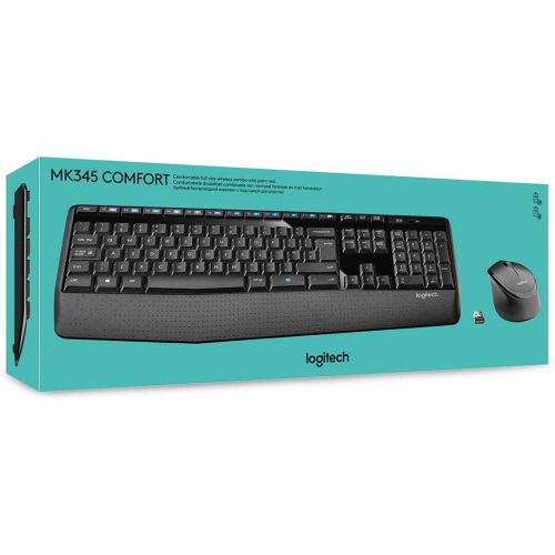 로지텍 Combo Teclado y Mouse Logitech Mk345 Inalambrico