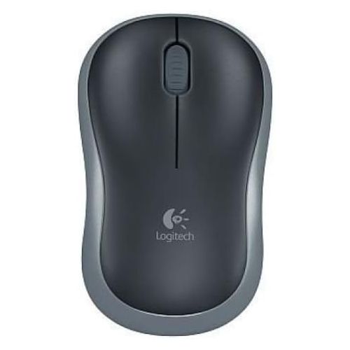 로지텍 Logitech Wireless Mouse M185 Swift Grey For PC MAC 1 Year Battery Life