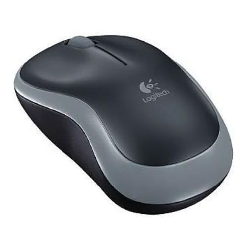 로지텍 Logitech Wireless Mouse M185 Swift Grey For PC MAC 1 Year Battery Life