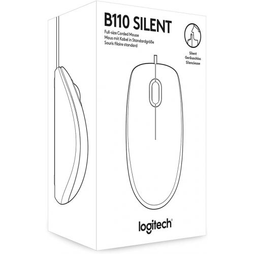 로지텍 Logitech B110 USB Optical 1000DPI Ambidextrous mice