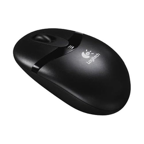 로지텍 Logitech Cordless Optical Mouse USB, Black