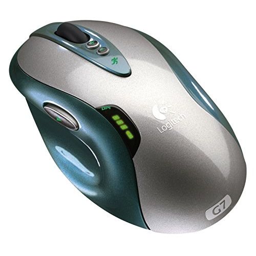 로지텍 Logitech G7 Laser Cordless Mouse - USB wireless receiver
