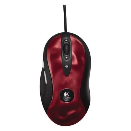 로지텍 Logitech 931179-0403 MX510 Optical Mouse RED