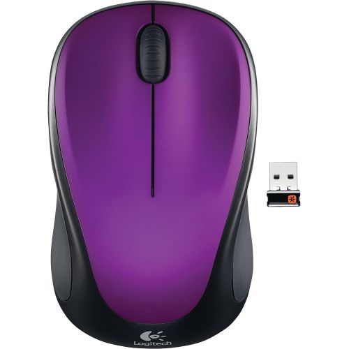 로지텍 Logitech Wireless Mouse m317 with Unifying Receiver, Vivid Violet