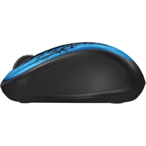 로지텍 Logitech Wireless Mouse M317C with Unifying Receiver - Blue Trance (Blue Trance)
