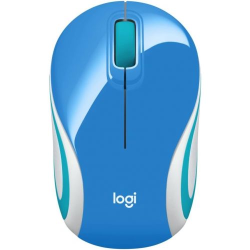 로지텍 Logitech M187 Wireless Mini Mouse - Blue
