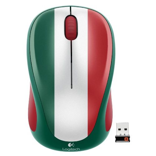 로지텍 Logitech Wireless Mouse M317, Mexico Soccer Fan Edition