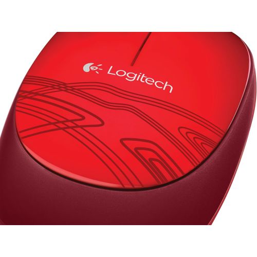 로지텍 Logitech 910-002945 Mouse M105 - Red