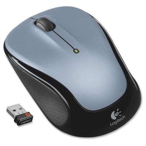 로지텍 Logitech Wireless Mouse M325 - Optical - Wireless - Radio Frequency - Silver - USB - 1000 dpi - Scroll Wheel - 2 Button(s) - Symmetrical