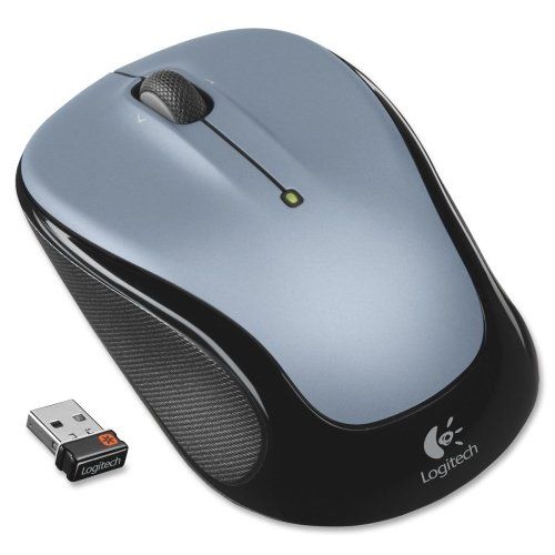 로지텍 Logitech Wireless Mouse M325 - Optical - Wireless - Radio Frequency - Silver - USB - 1000 dpi - Scroll Wheel - 2 Button(s) - Symmetrical