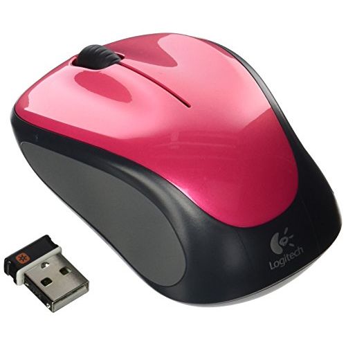 로지텍 Logitech Wireless Mini Mouse M317 - Pink Crush