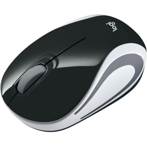 로지텍 Logitech M187 Mouse - Wireless - Black - Radio Frequency - USB
