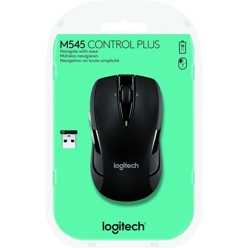 로지텍 Logitech M545 Mouse Wireless Black, 910-004055