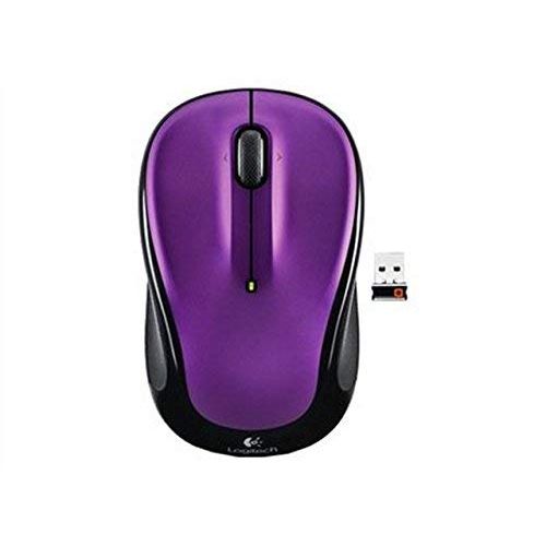 로지텍 Logitech M325 - Colour Collection Limited Edition - Mouse - Optical - 3 Buttons - Wireless - 2.4 Ghz - USB Wireless Receiver - Vivid Violet