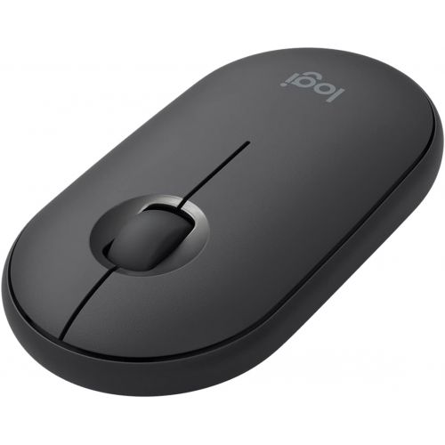 로지텍 Logitech Pebble i345 Wireless Bluetooth Mouse for iPad - Graphite